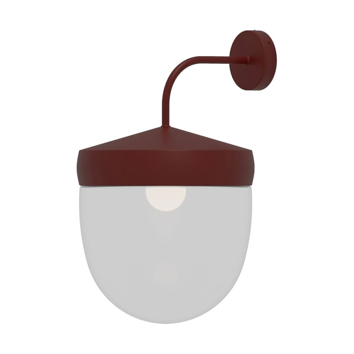 Pan væglampe klar 30 cm - Bordeauxrød - Noon
