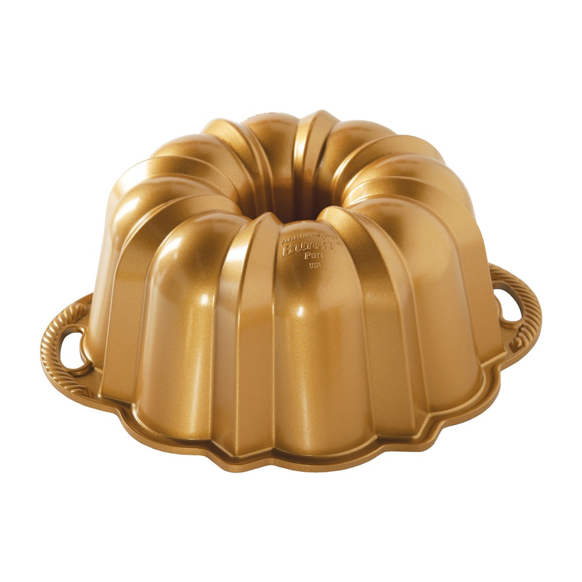 Nordic Ware anniversary bundt bageform 2,4 L | Skandinavisk Design | Kageforme & kageudstikkere | Guld