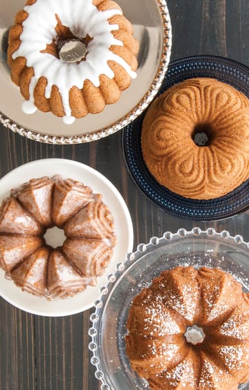 Nordic Ware bundt quartet bageform - 2,1 L - Nordic Ware
