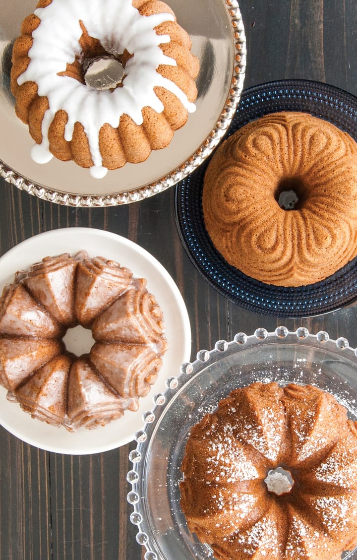 Nordic Ware bundt quartet bageform, 2,1 L Nordic Ware