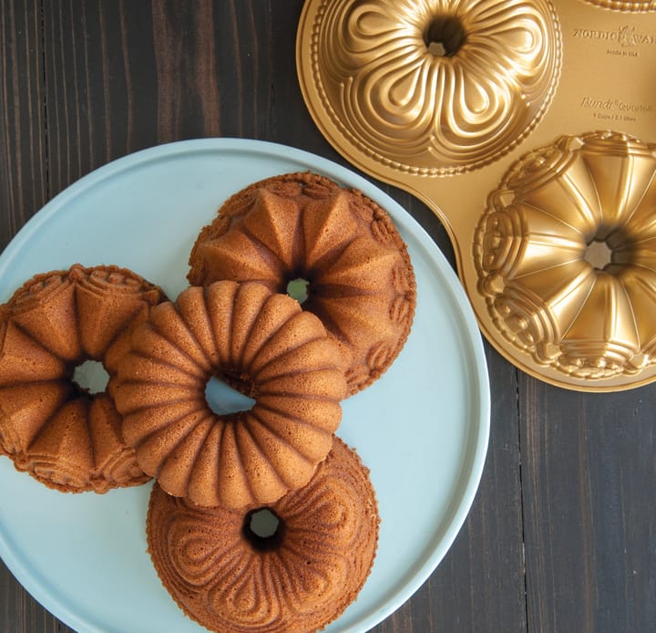 Nordic Ware bundt quartet bageform, 2,1 L Nordic Ware