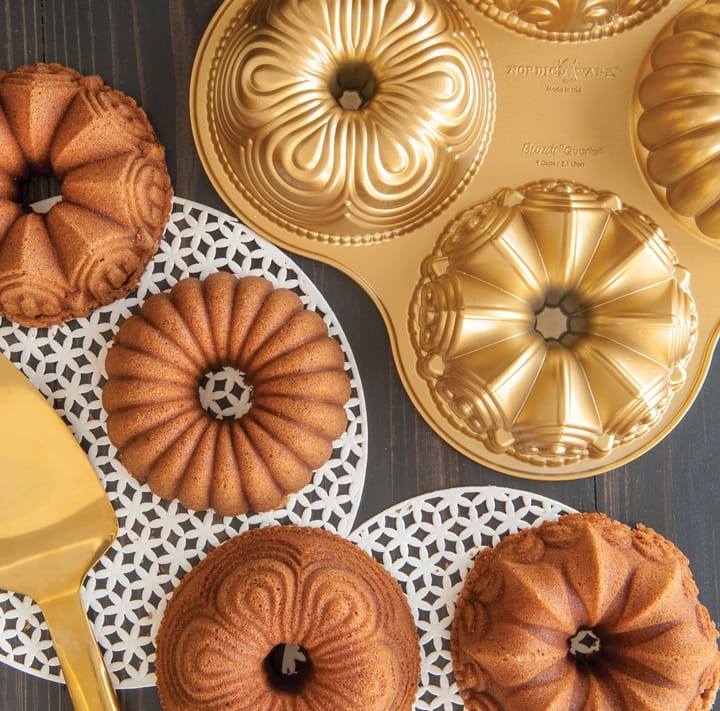 Nordic Ware bundt quartet bageform, 2,1 L Nordic Ware