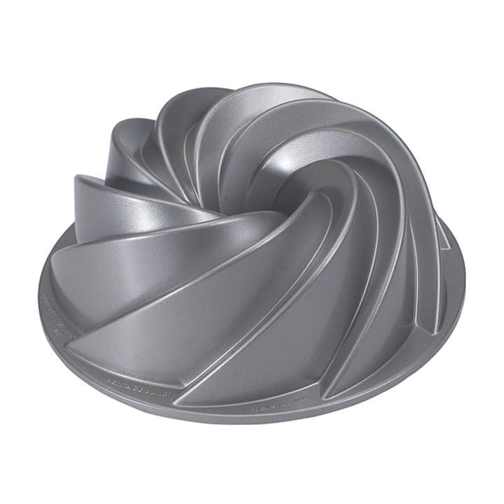 Nordic Ware heritage bundt kageform Sølv - 2,4 L - Nordic Ware