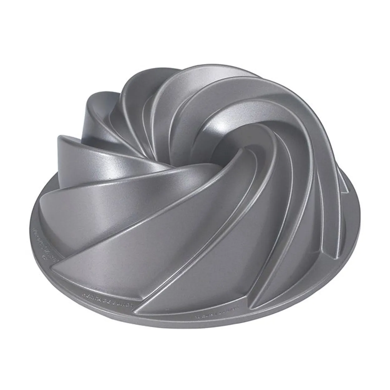 Nordic Ware heritage bundt kageform Sølv 2,4 L | Skandinavisk Design | Kageforme & kageudstikkere | Sølv