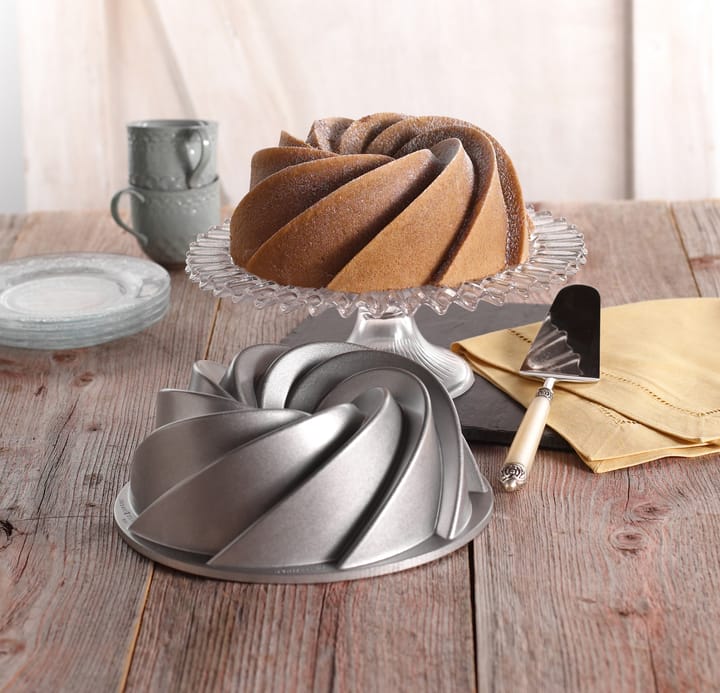 Nordic Ware heritage bundt kageform Sølv, 2,4 L Nordic Ware