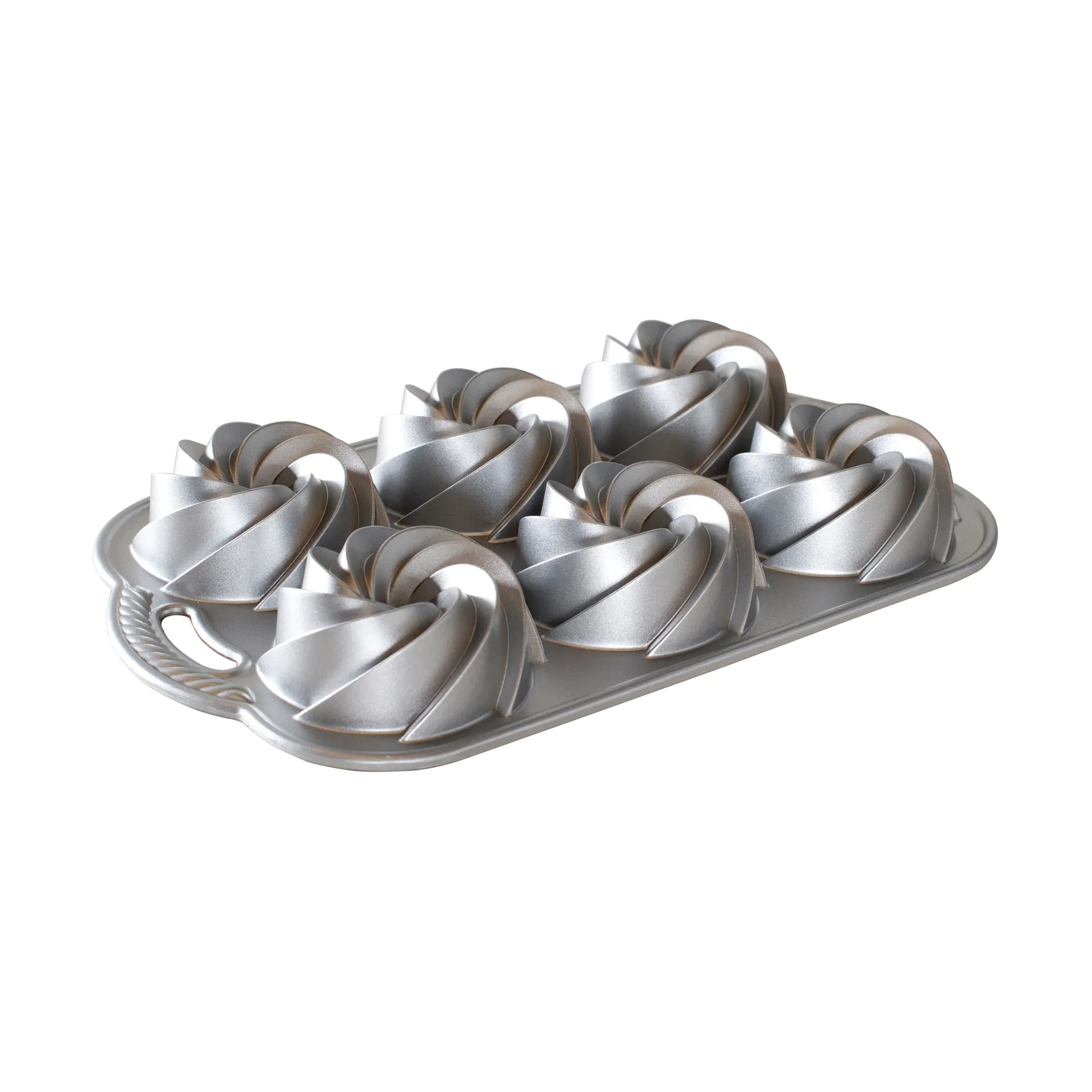 Nordic Ware Nordic Ware Heritage Bundtlette bageform Sølv