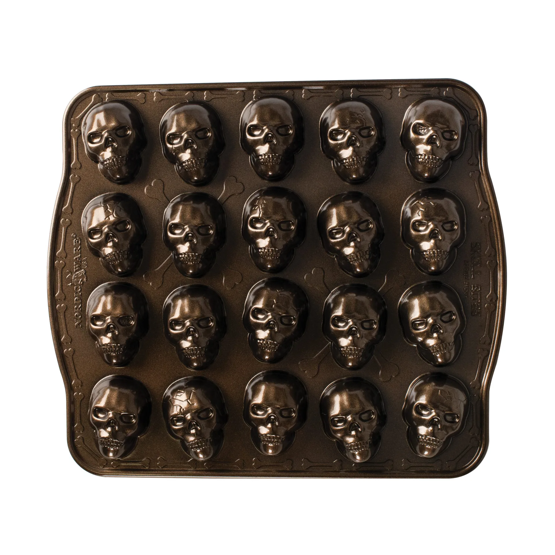 Nordic Ware Skull Bites bageform, Bronze Nordic Ware