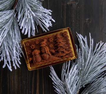 Nordic Ware Winter Wonderland brødform 1,4 L - Sølv - Nordic Ware