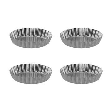 BAKE tarteletform - Rustfrit stål, 4 stk. - Nordwik