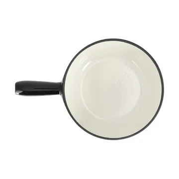 Emaljeret fonduegryde - Sort, 1,8 L - Nordwik