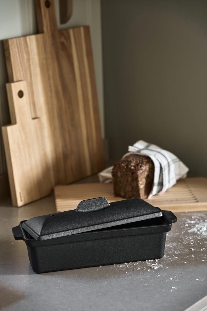 Nordwik brødform med låg 34 cm, Støbejern Nordwik