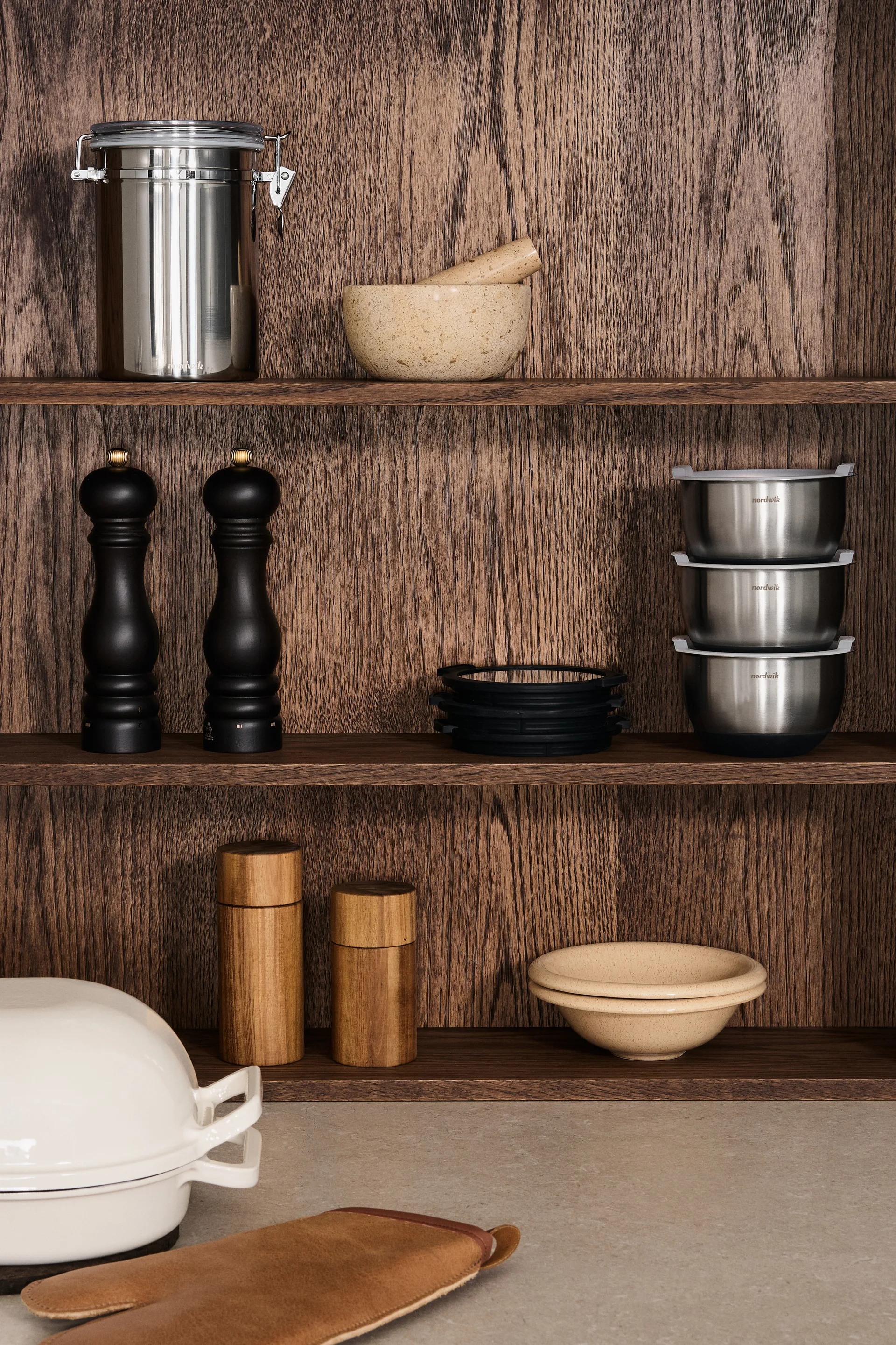 Nordwik glaslåg til bunkar premium, 3-dele Nordwik