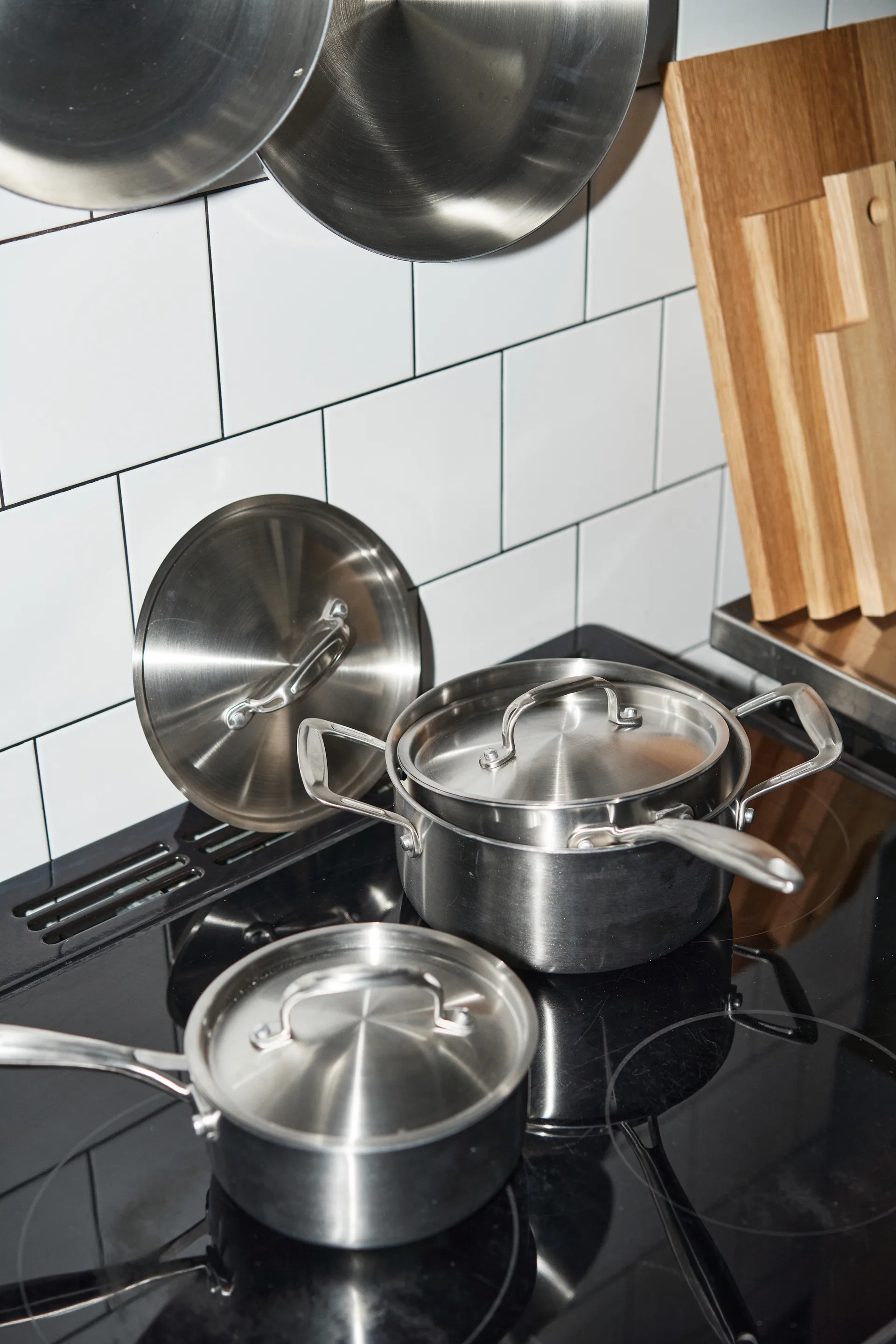 Nordwik grydesæt 3-ply 3 dele, 1,5 l, 2 l, 3 l Nordwik