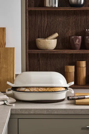 Nordwik Levain brødform emaljeret 39x26 cm - Creme - Nordwik