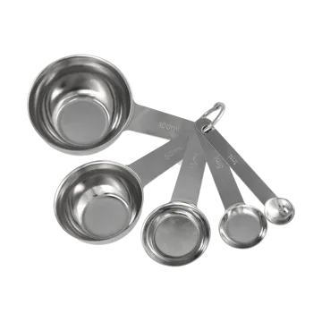 Nordwik målesæt 5 dele - Rustfrit stål - Nordwik