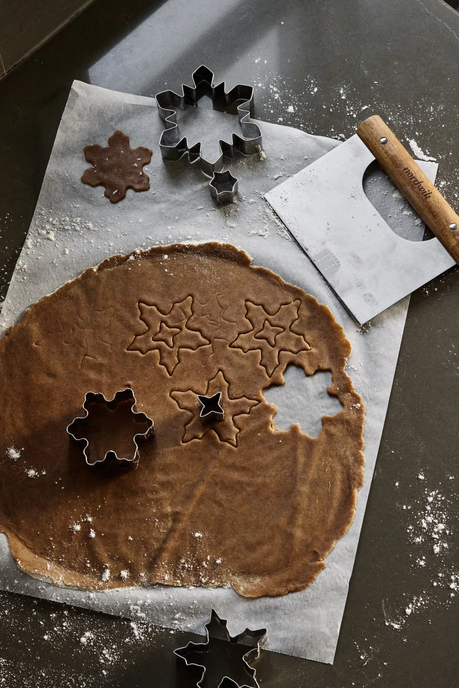 Nordwik peberkageform 3 stk., Snefnug Nordwik