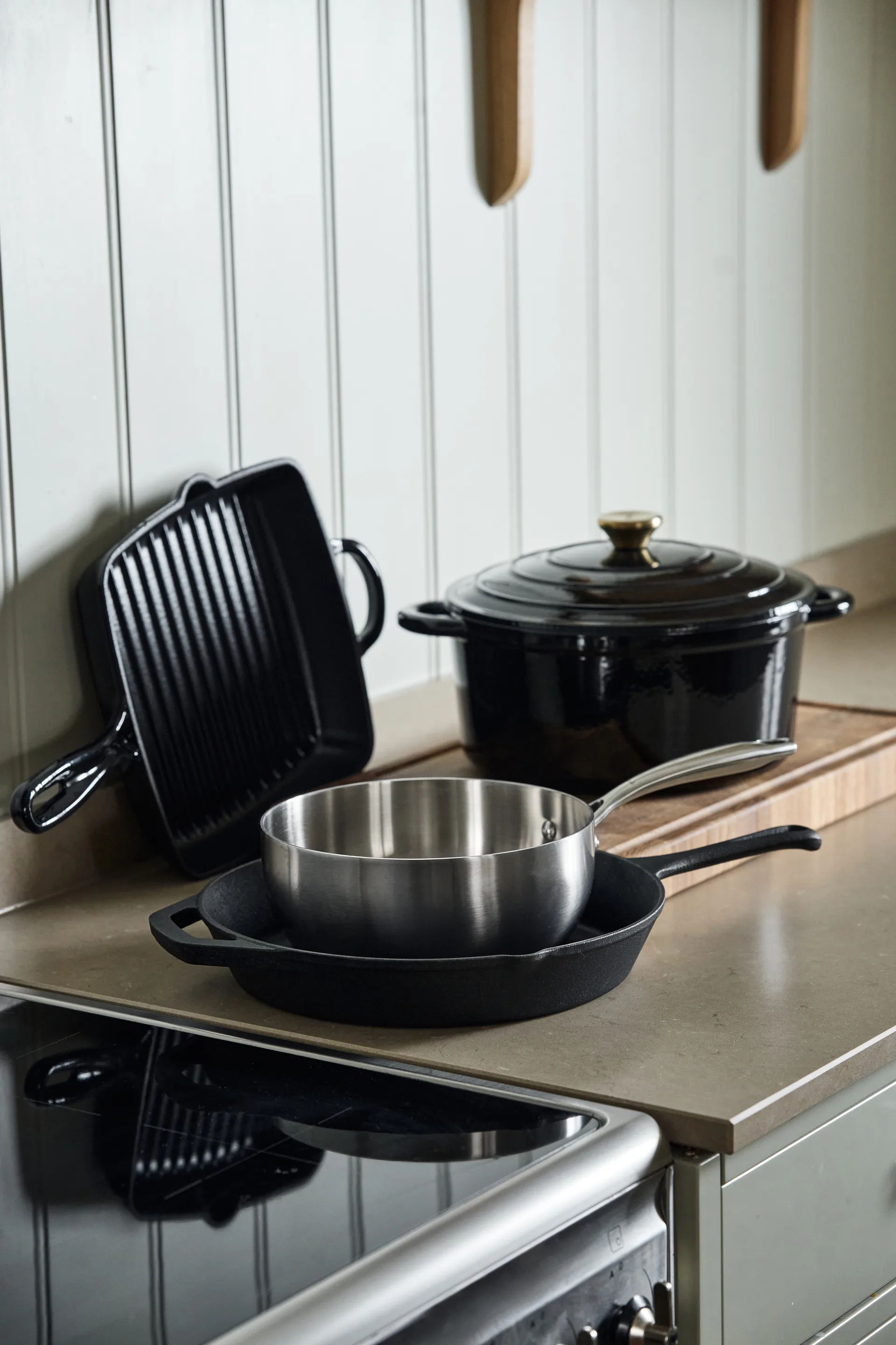 Nordwik sauteuse 3-ply rustfrit stål, 20 cm Nordwik