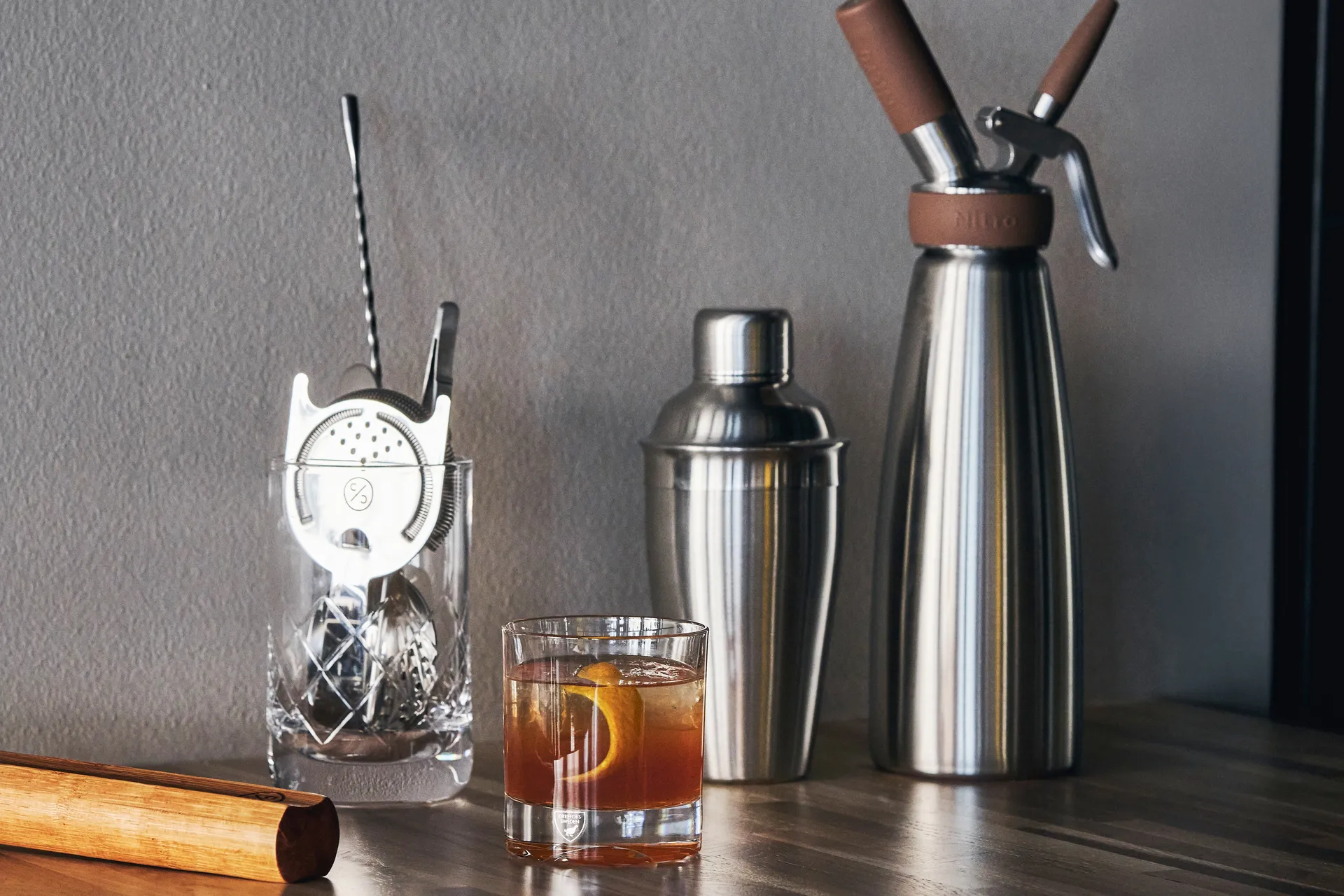 Nordwik shaker rustfrit stål, 50 cl Nordwik