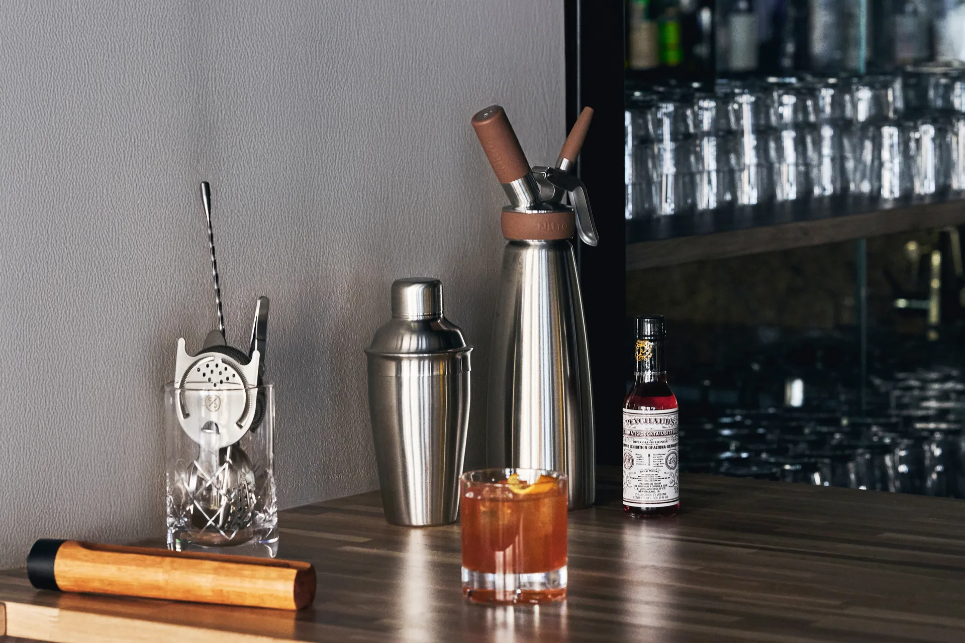 Nordwik shaker rustfrit stål, 50 cl Nordwik