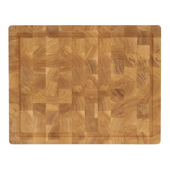 Nordwik skærebræt i endetræ med rille 36x46 cm - Eg - Nordwik
