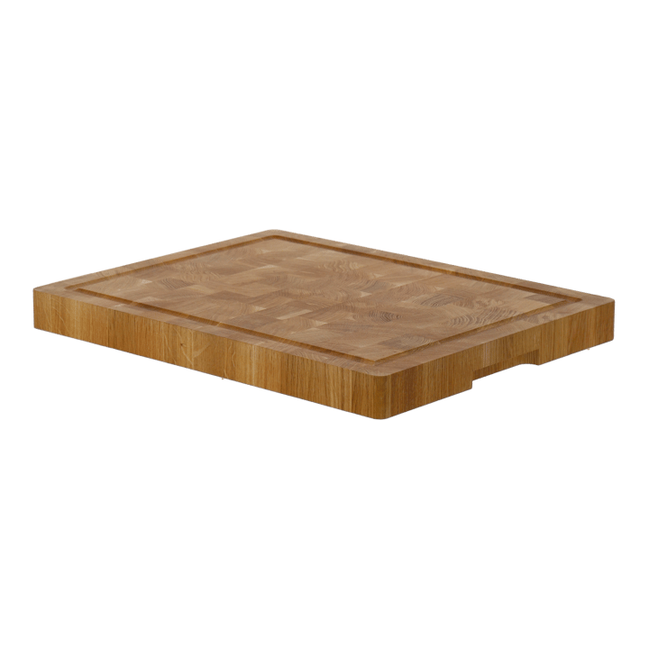 Nordwik skærebræt i endetræ med rille 36x46 cm, Eg Nordwik