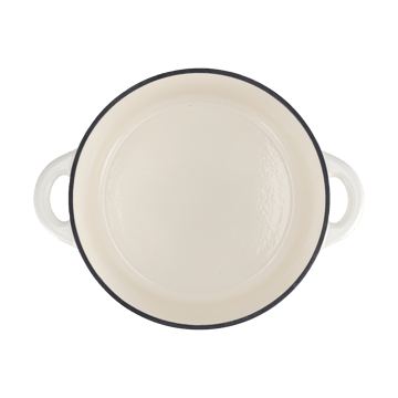 Nordwik støbejernsgryde rund 5 l - Creme - Nordwik