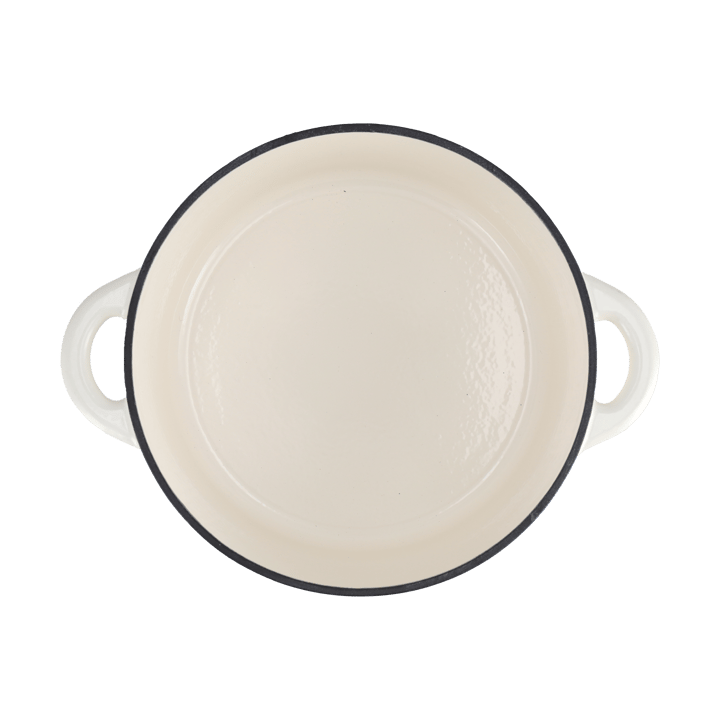 Nordwik støbejernsgryde rund 5 l, Creme Nordwik