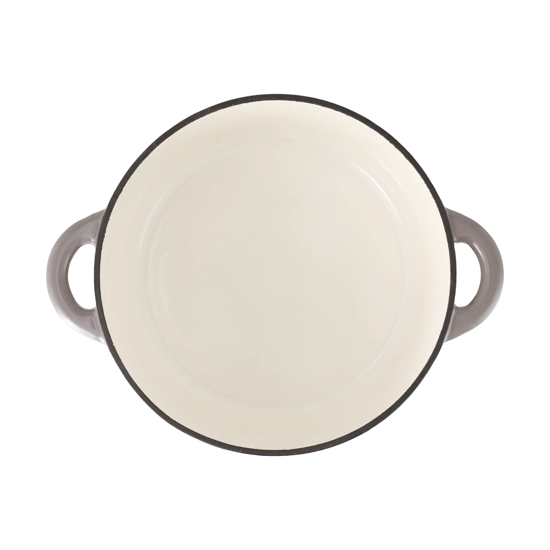 Nordwik støbejernsgryde rund 5 l, Taupe Nordwik