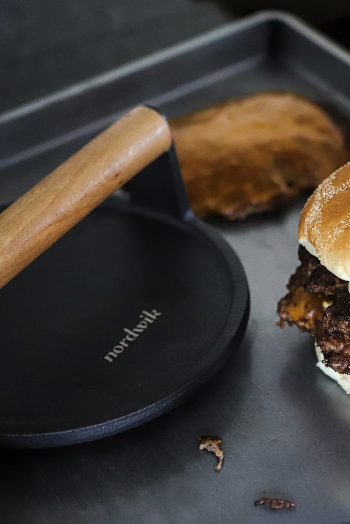 Smash Burger Hamburgerpresser 18 cm, Støbejern Nordwik