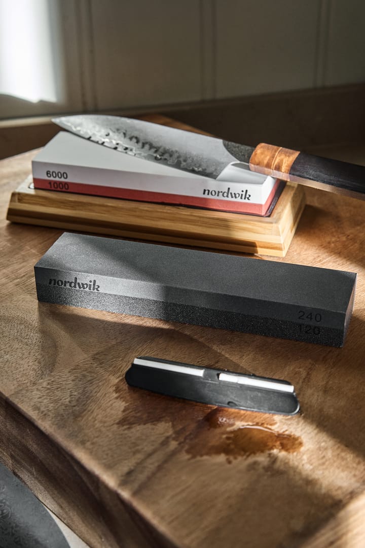 Vådskærpesten grundslipning, 120/240 grit Nordwik