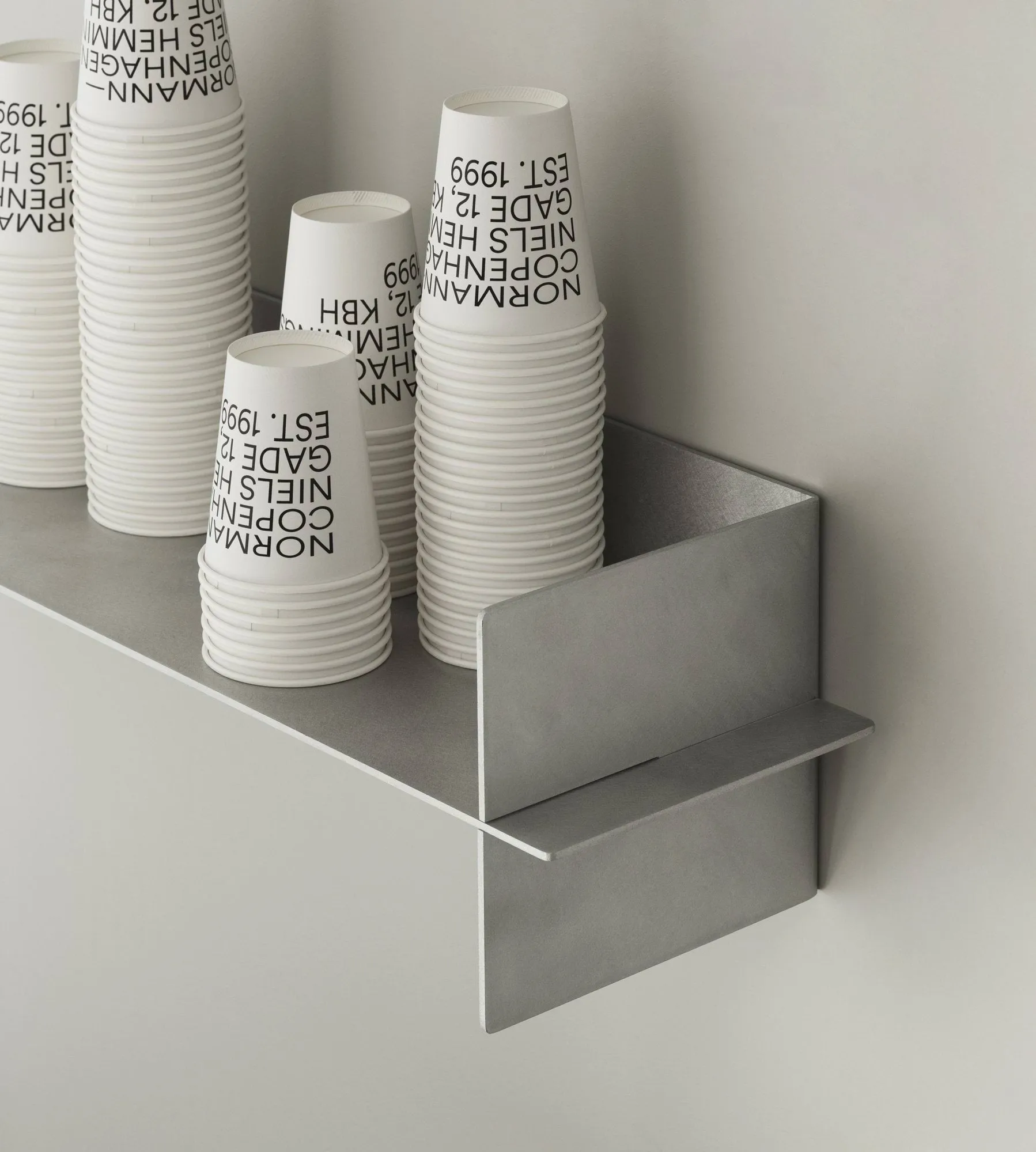 Alu Shelf hylde 60 cm, Aluminium Normann Copenhagen
