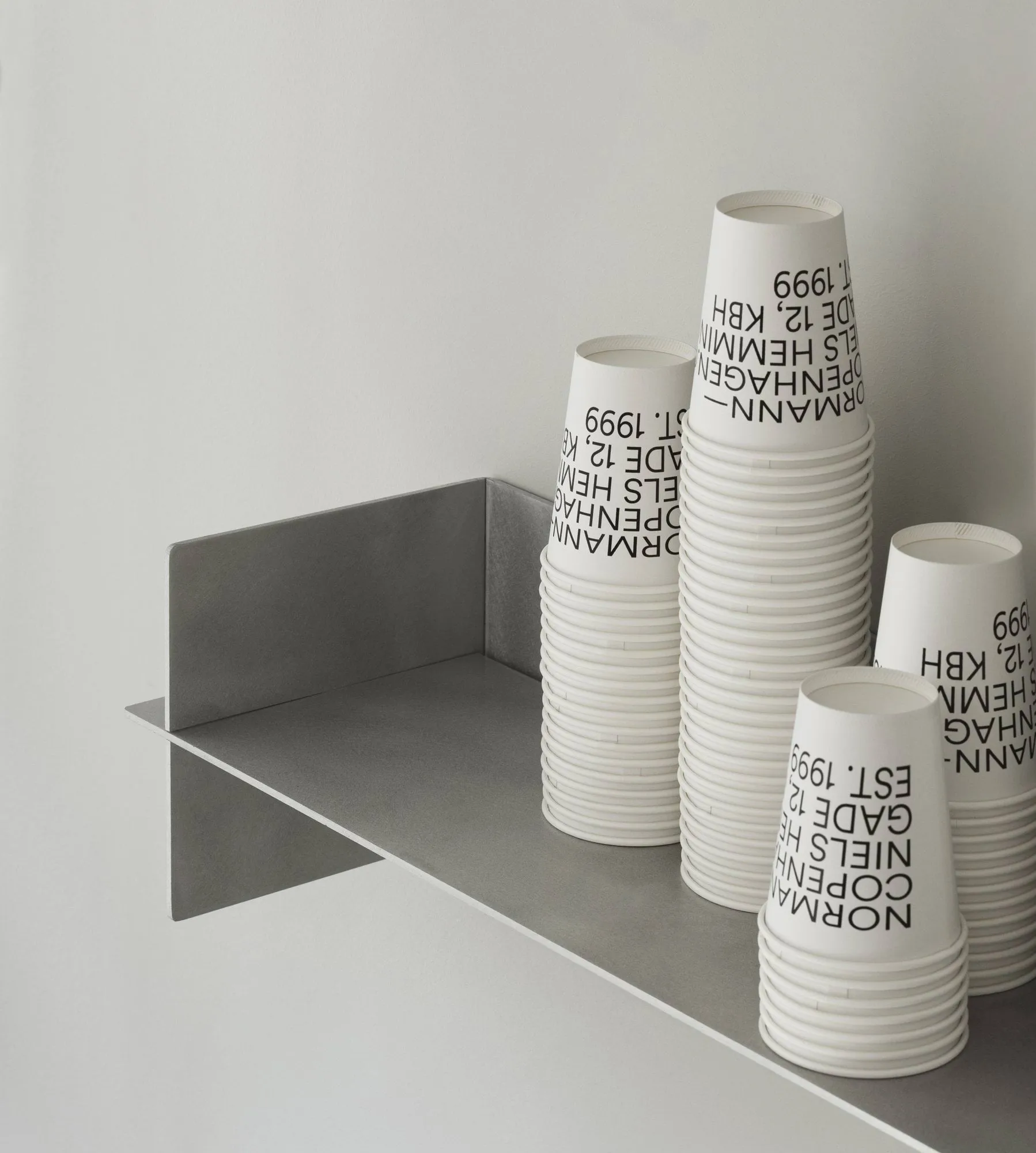 Alu Shelf hylde 80 cm, Aluminium Normann Copenhagen