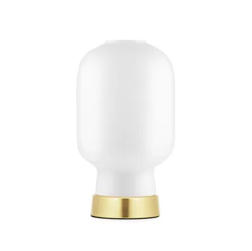 Amp bordlampe - Hvid/Messing - Normann Copenhagen