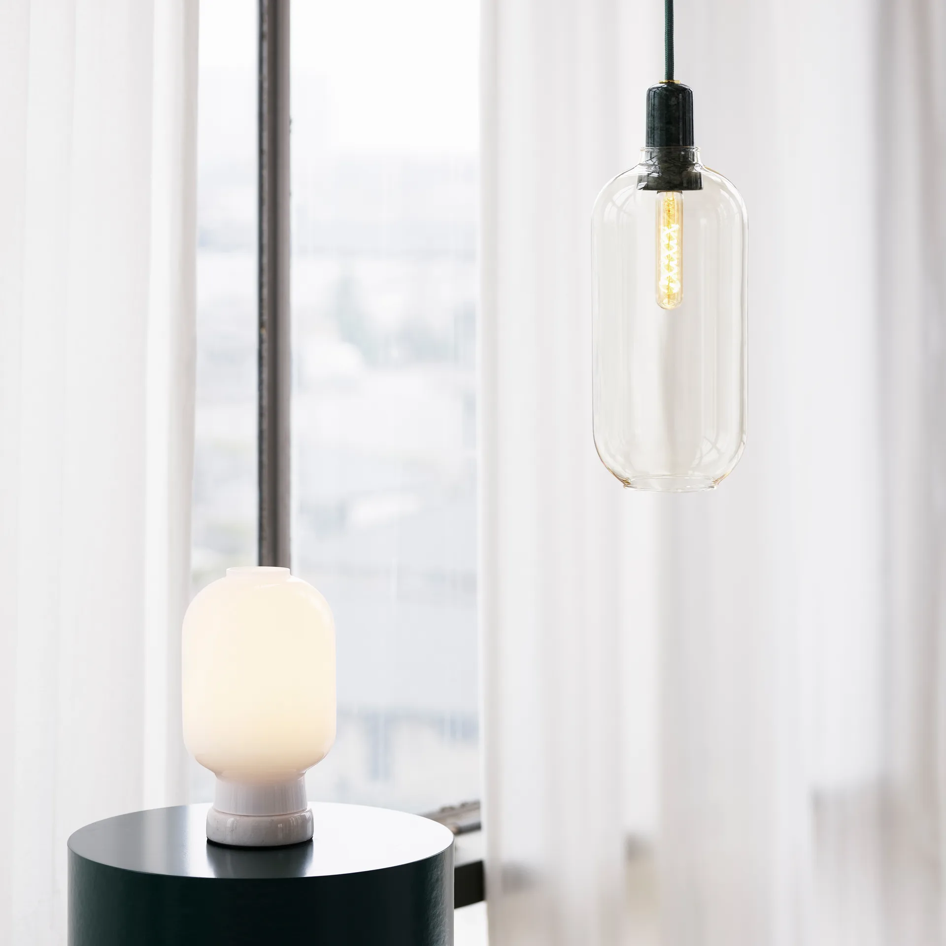 Amp glødepære spiral E14, Klar Normann Copenhagen
