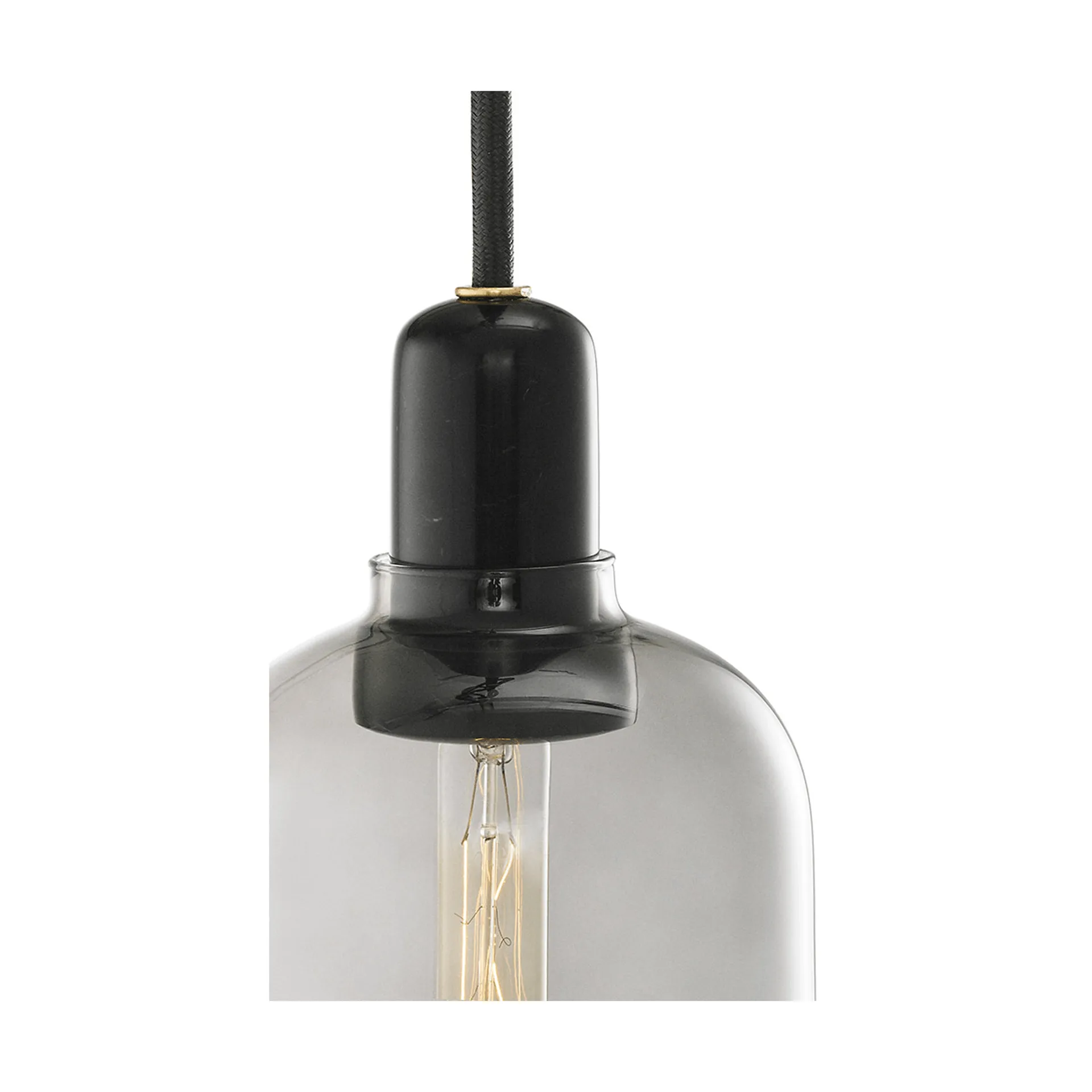 Amp lampe lille, grå-sort Normann Copenhagen