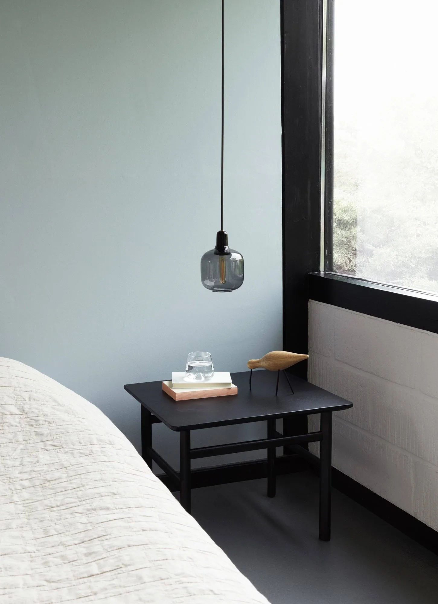 Amp lampe lille, grå-sort Normann Copenhagen