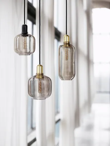 Amp lampe lille - grå-sort - Normann Copenhagen