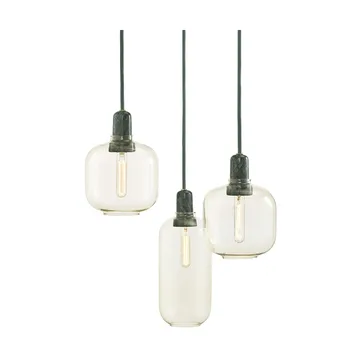 Amp lampe lille - guld-grøn - Normann Copenhagen