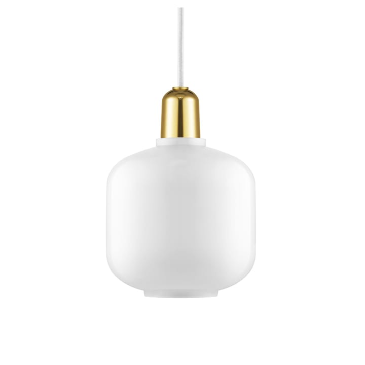 Amp lampe lille - Hvid/Messing - Normann Copenhagen