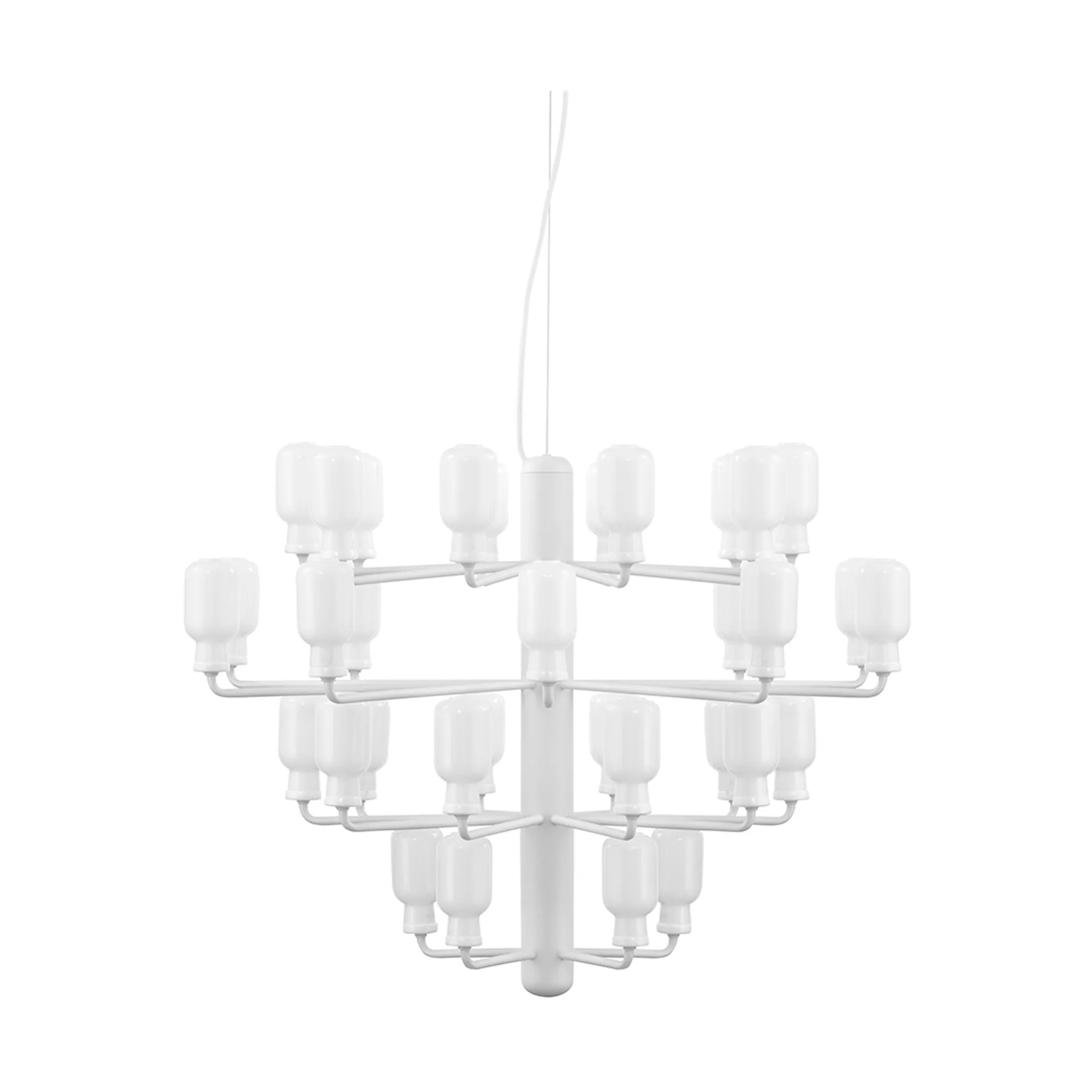 Amp lysekrone, white, large Normann Copenhagen