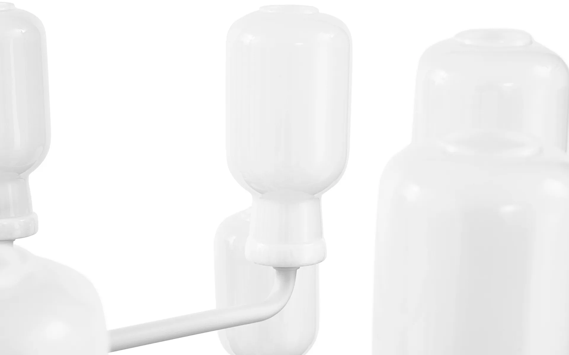 Amp lysekrone, white, large Normann Copenhagen