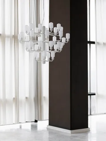 Amp lysekrone - white, large - Normann Copenhagen