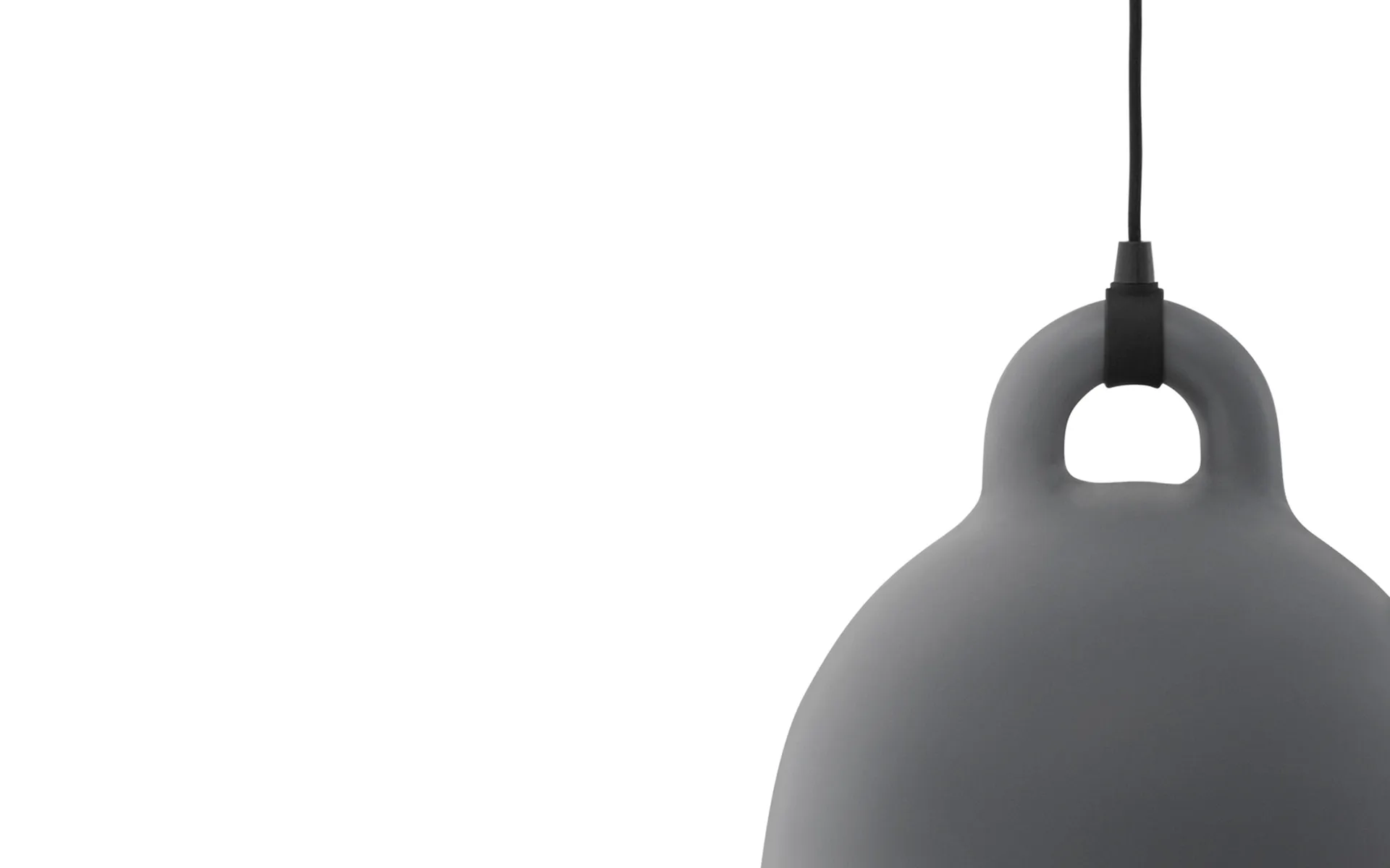 Bell lampe grå, small Normann Copenhagen