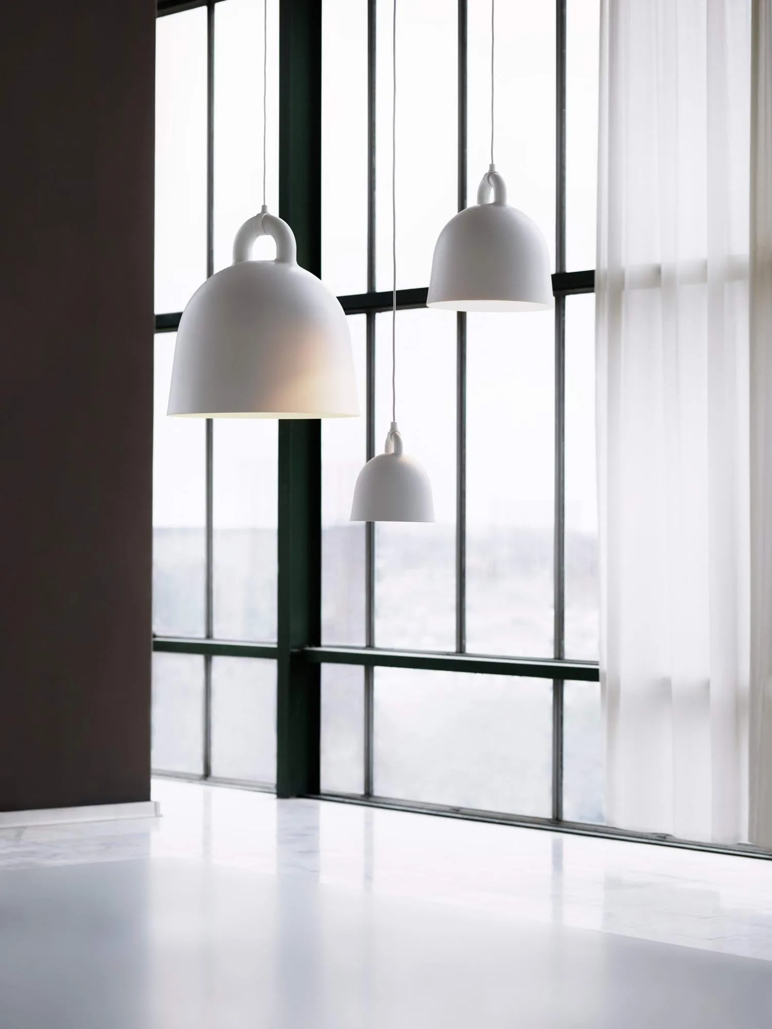 Bell lampe hvid, X-small Normann Copenhagen