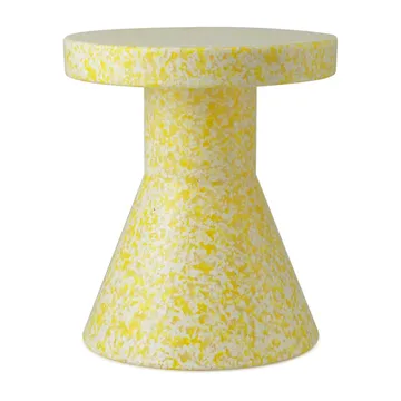 Bit Cone rund skammel - Gul, Ø36x42 cm - Normann Copenhagen