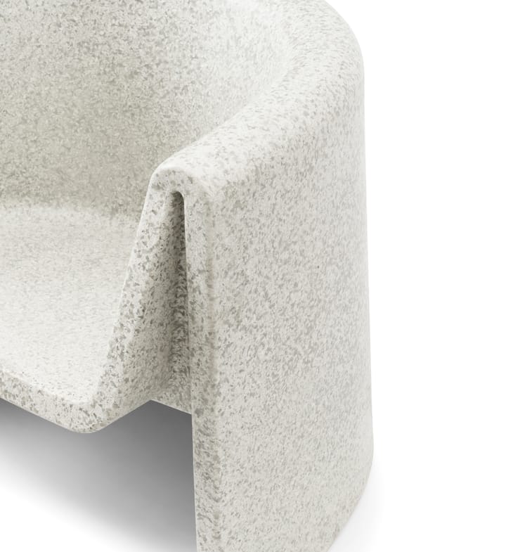 Bit Lounge Chair lænestol, Hvid Normann Copenhagen