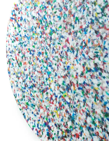 Bit skammel - Hvid/Multi - Normann Copenhagen
