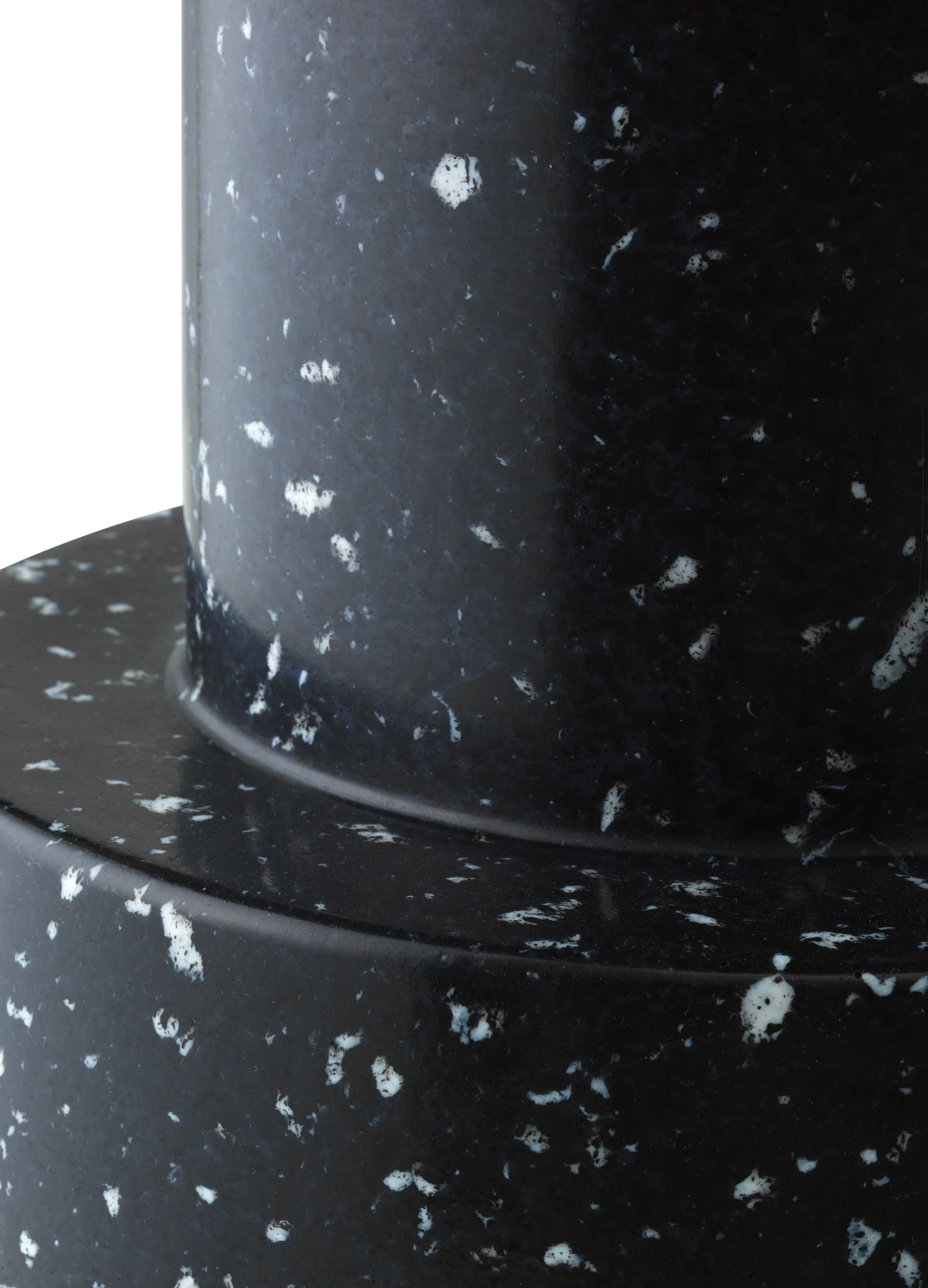 Bit skammel, Sort, Ø36x42 cm Normann Copenhagen
