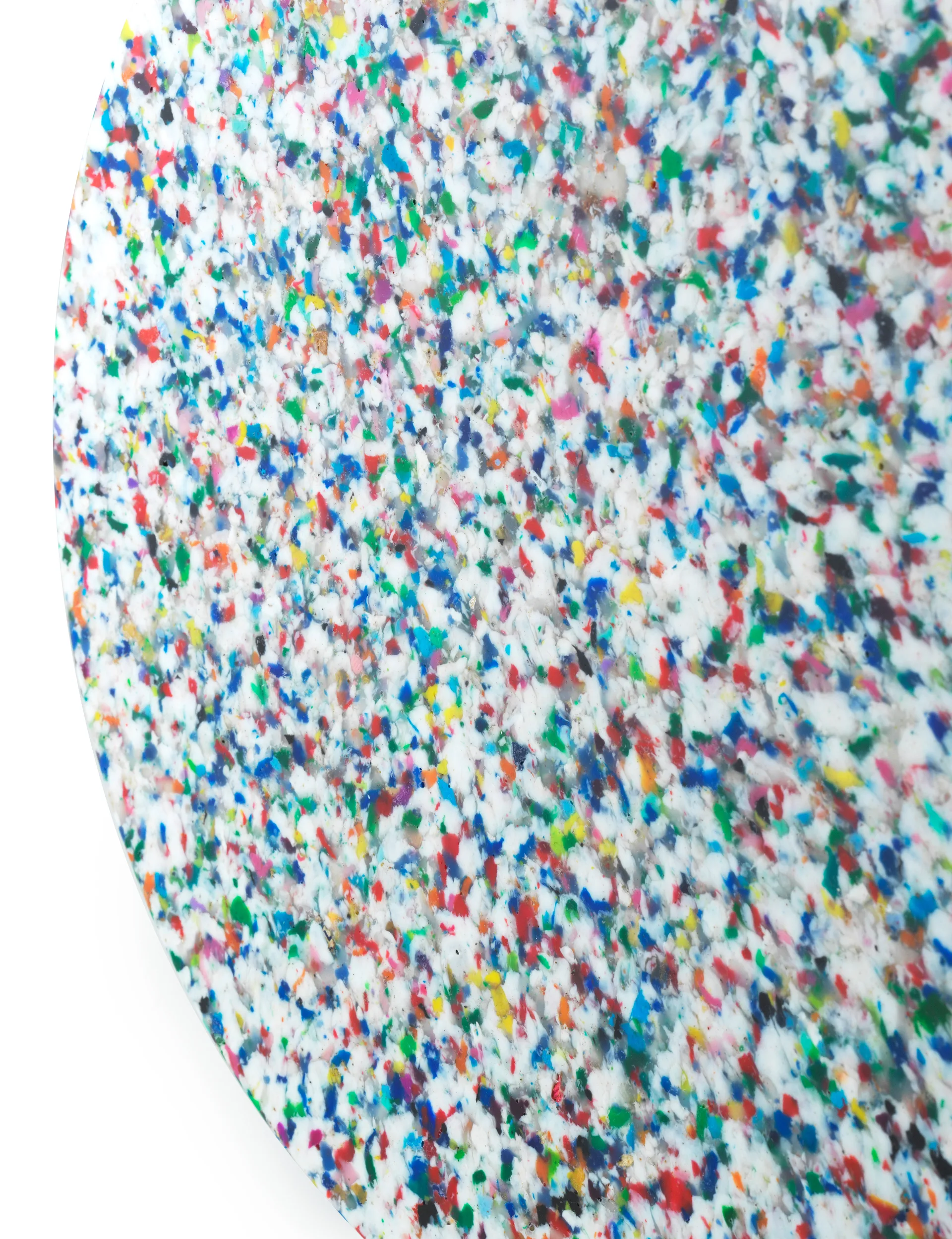 Bit taburet, Hvid/Multi Normann Copenhagen