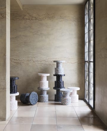 Bit taburet - Hvid/Multi - Normann Copenhagen
